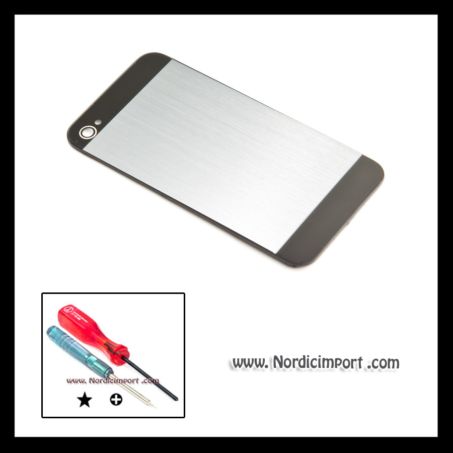 Metall bakdeksel uten trykk til iphone 4 - S�LV