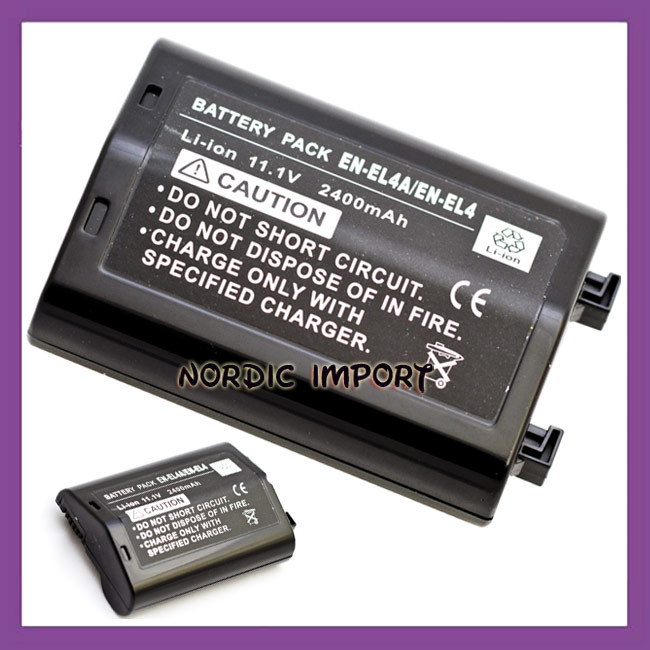 D300 / D700 -2000 mAh batteri (EN-EL4)