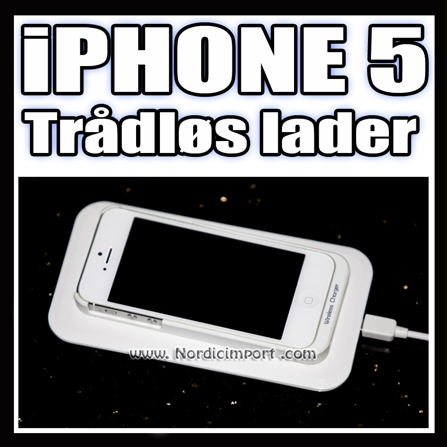 NFC / Trådløs lader til iPhone 5 NFC / Trådløs lader til iPhone 5
