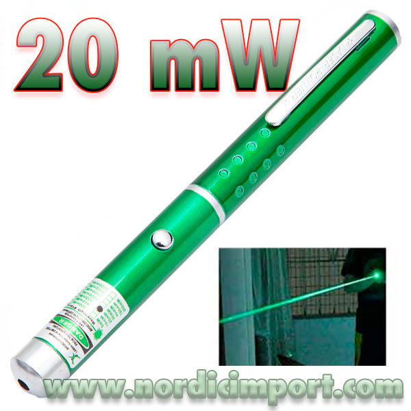 20 mW - 532nm grønn laser - 5000 meter